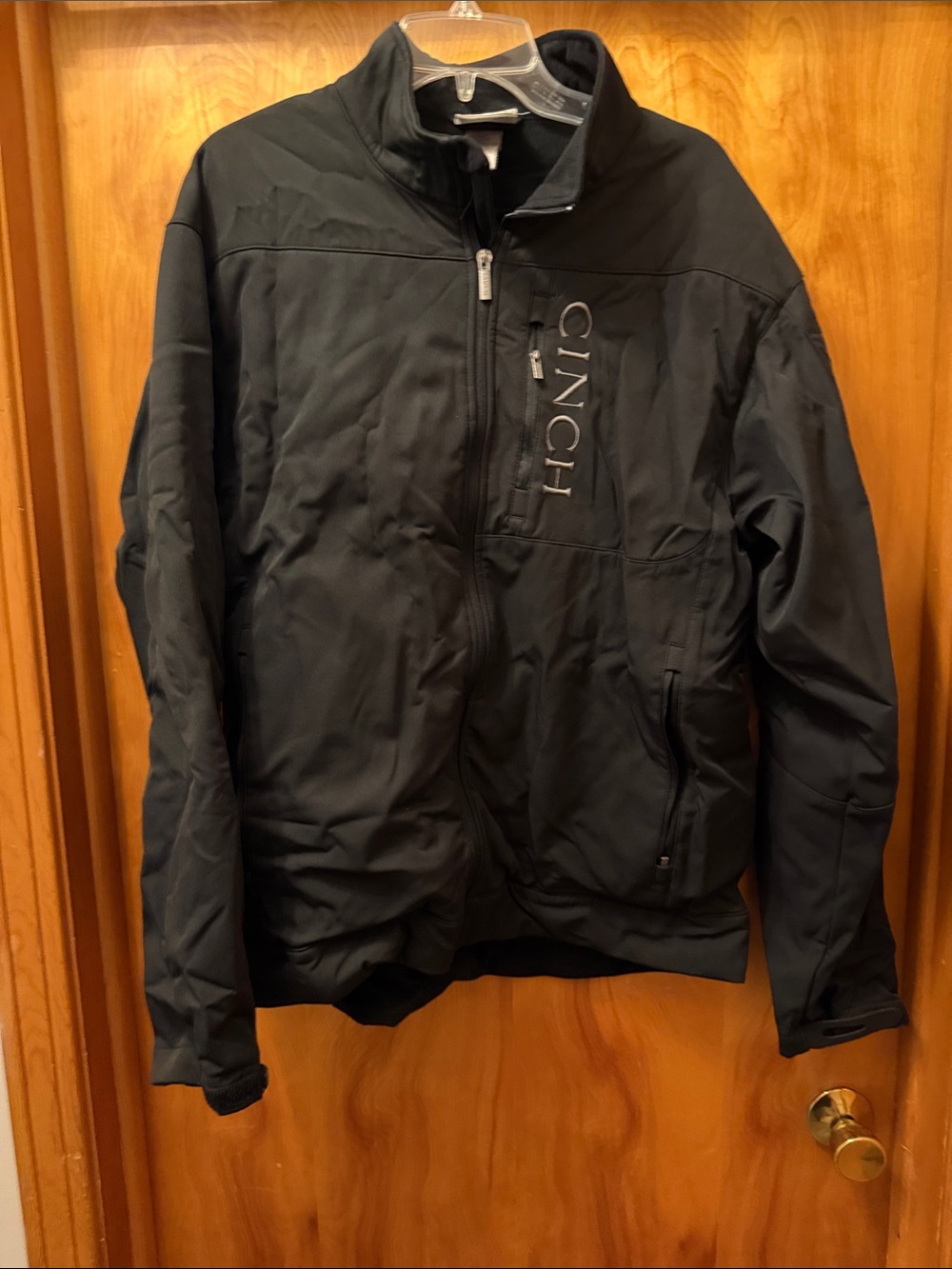 Cinch Men's Black Performance Softshell Jacket